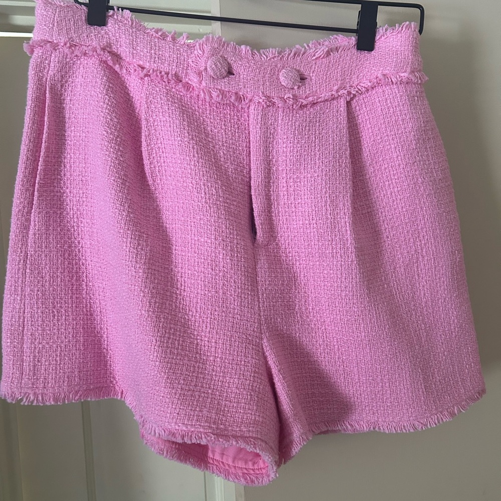 NWT Cinq a Sept tweed shorts, sz 10